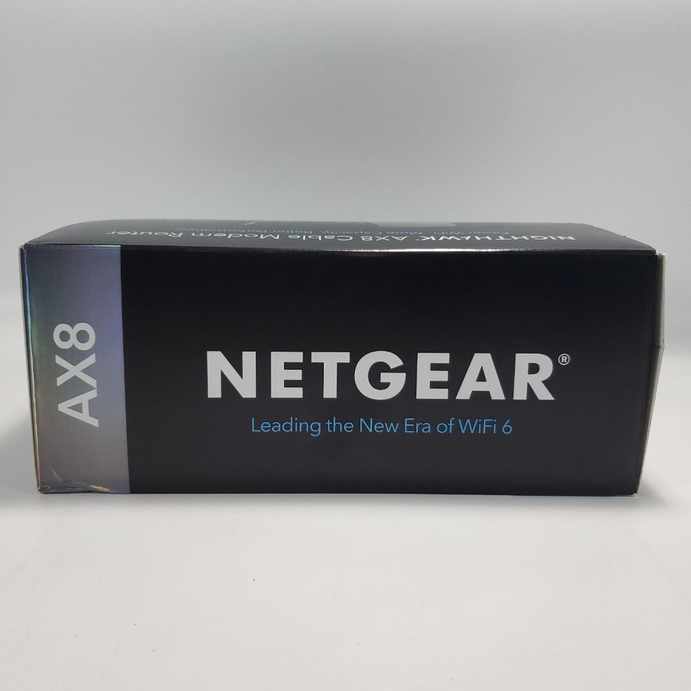 NETGEAR Nighthawk CAX80 AX6000 8-Stream Wi-Fi 6 Cable Modem Router - Tested - Picture 6 of 16